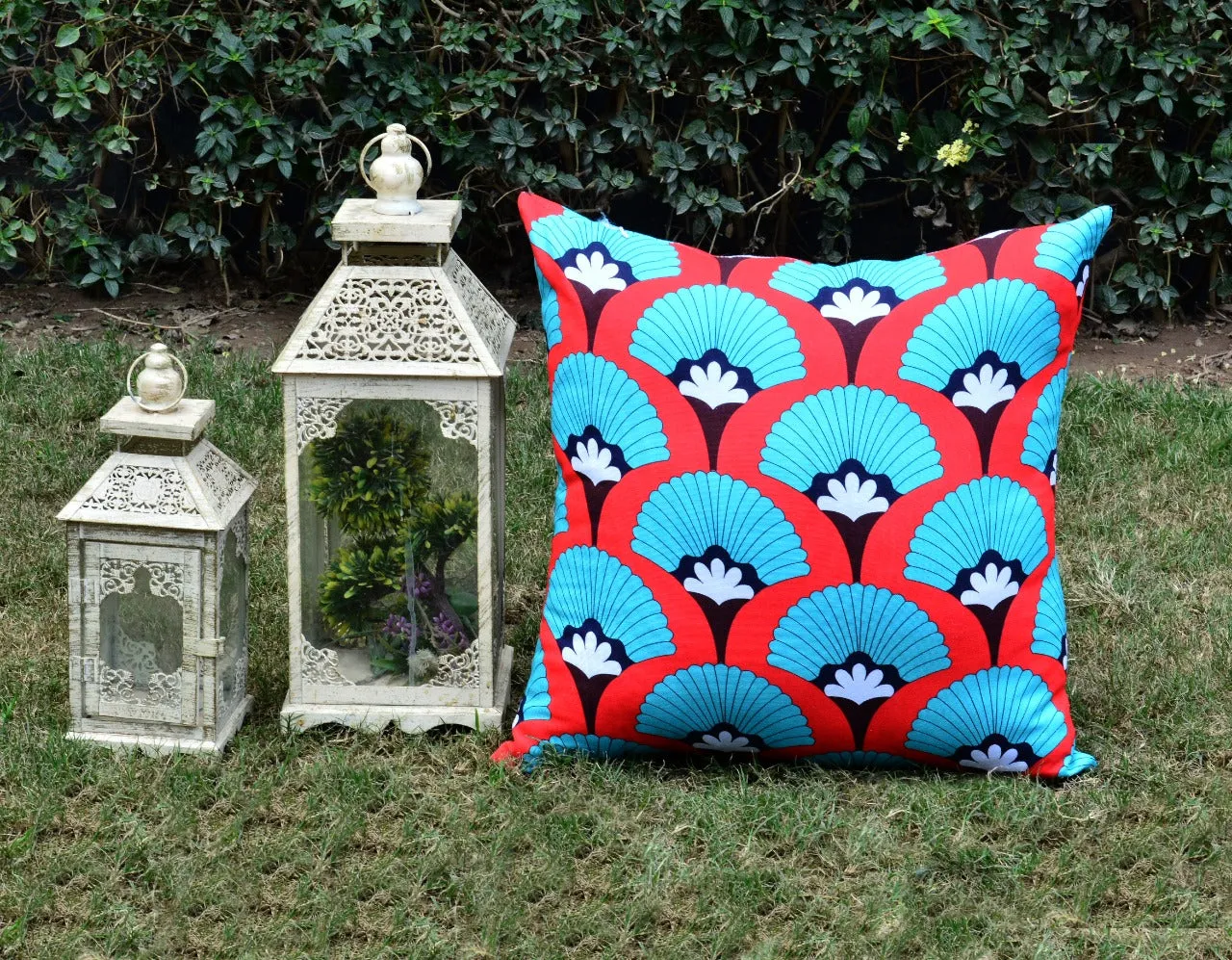 6 PCs Digital Printed Duck Cushions-Blooming