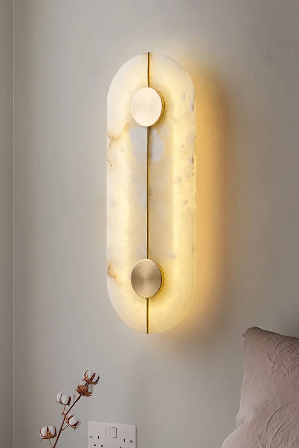 Alabaster Artistic Wall Lamp