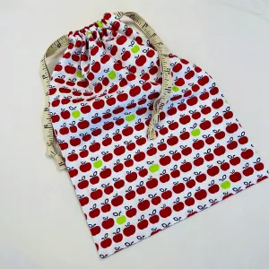 Apple Yarns Ruler Ribbon Project Bags