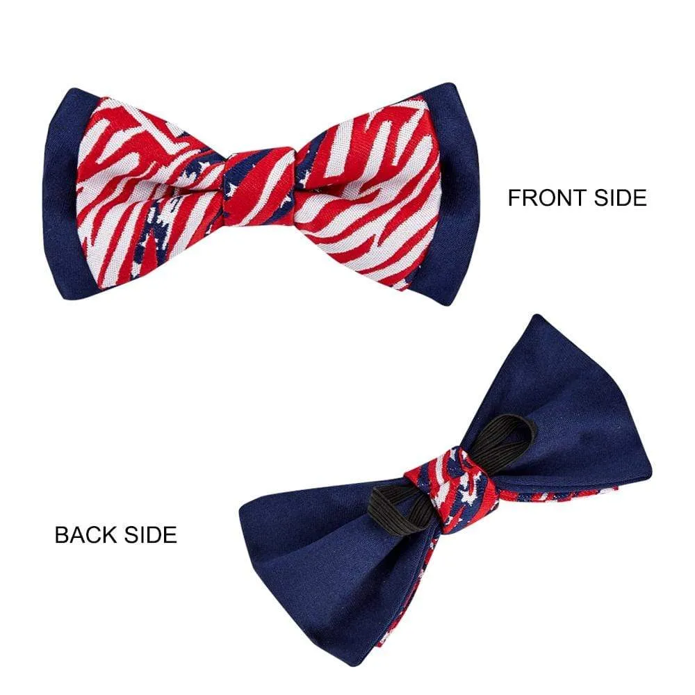 Artistic American Flag Bowtie Dog Collar