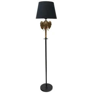 Artistic & Quirky Golden Elephant Floor Lamp Light