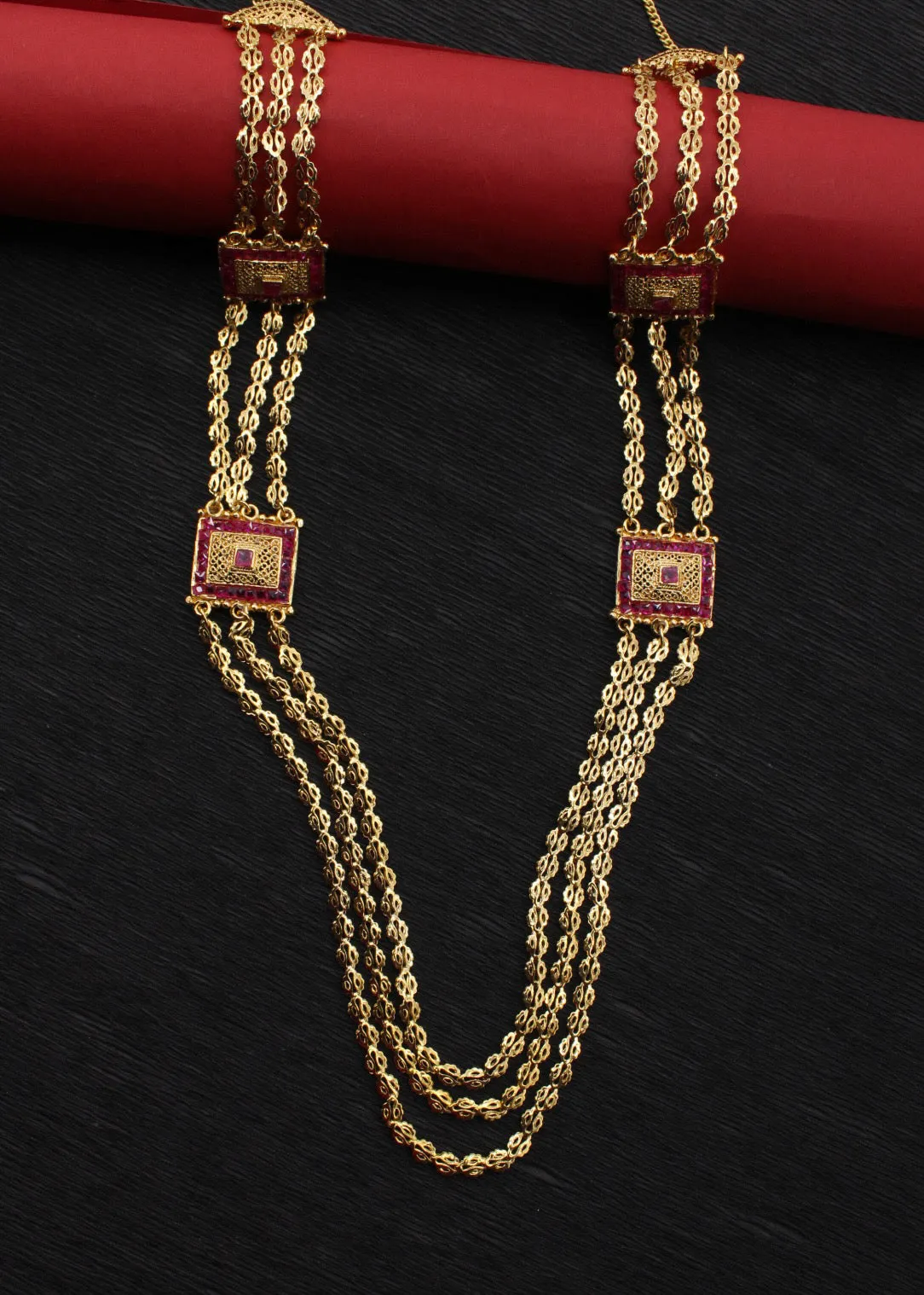 ARTISTIC GOLD PLATED MOHAN MALA