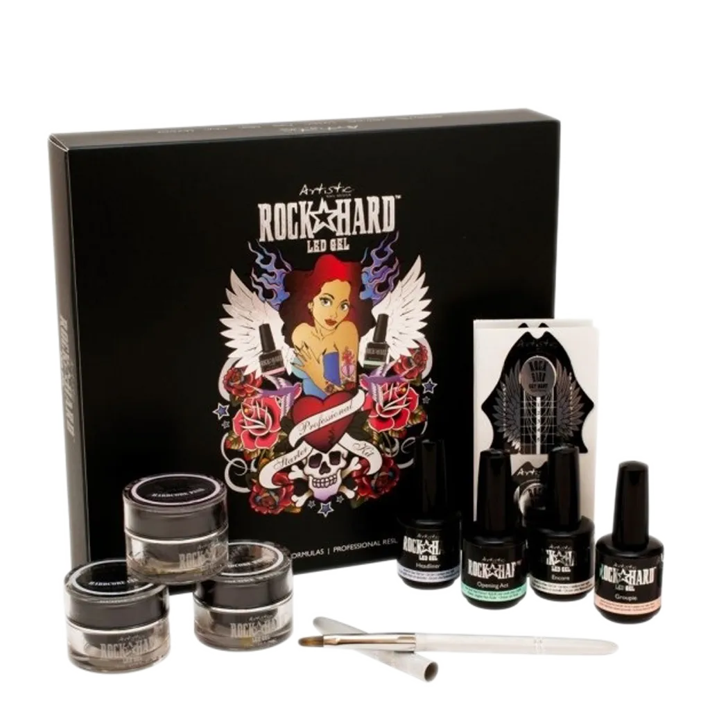 Artistic Hard Rock Gel Starter Kit, 2250