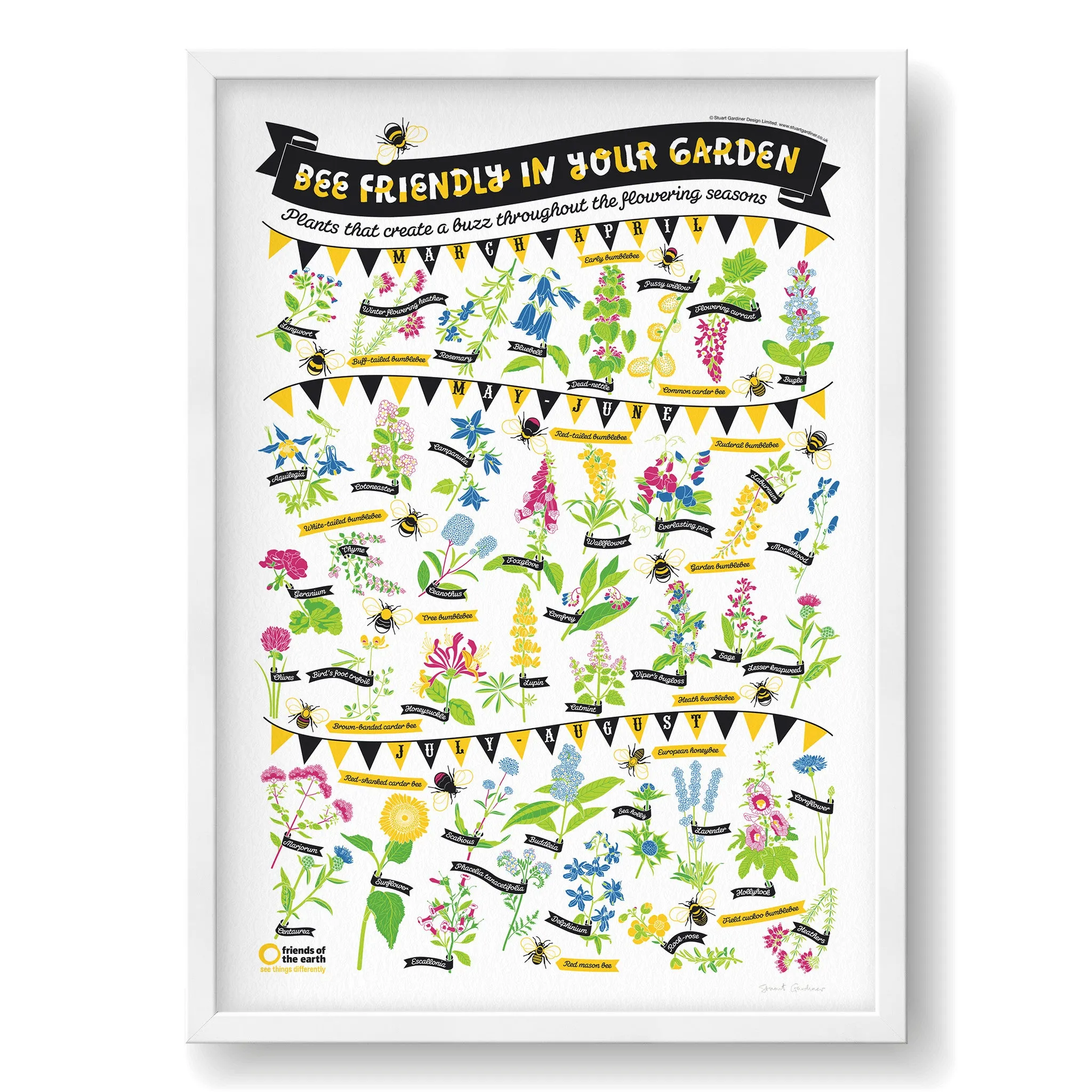 Bee Friendly Print