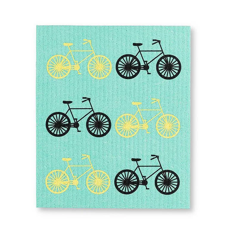 Bicycle Swedish Dish Cloths - Set of 2