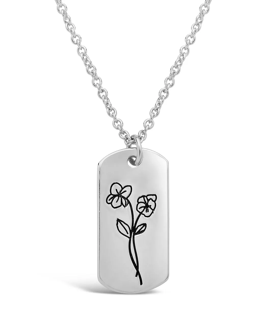 Birth Flower Pendant