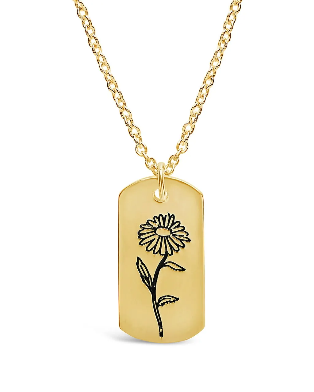 Birth Flower Pendant