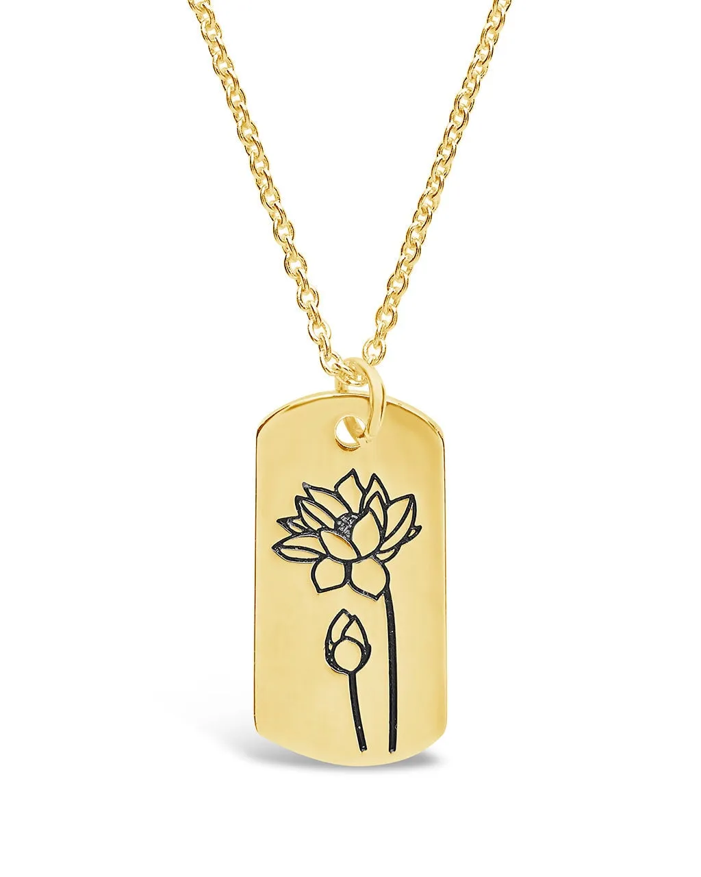 Birth Flower Pendant