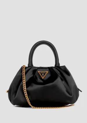 Black Tori Mini Satchel Bag