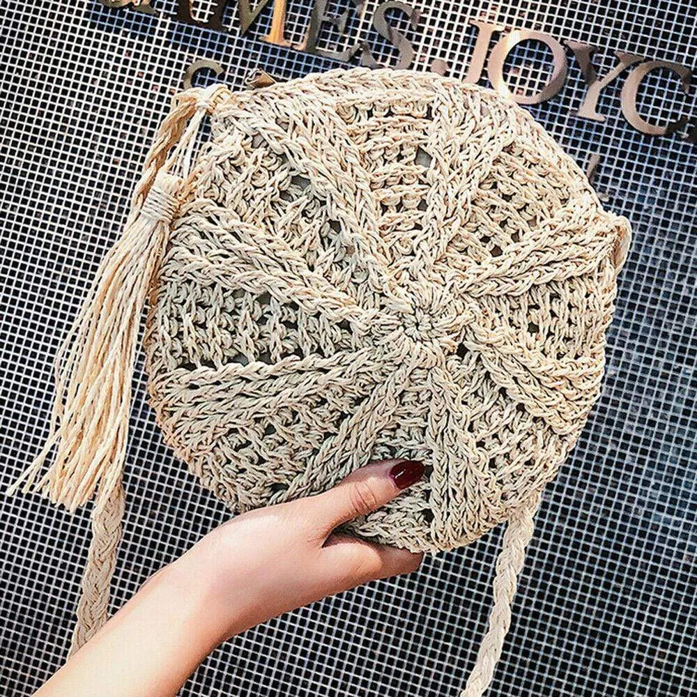 Boho Straw Bag