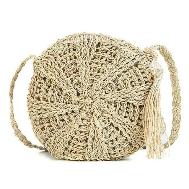 Boho Straw Bag