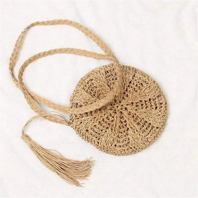 Boho Straw Bag