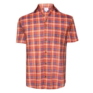 Booker Plaid Hand Loom Cotton Shirt