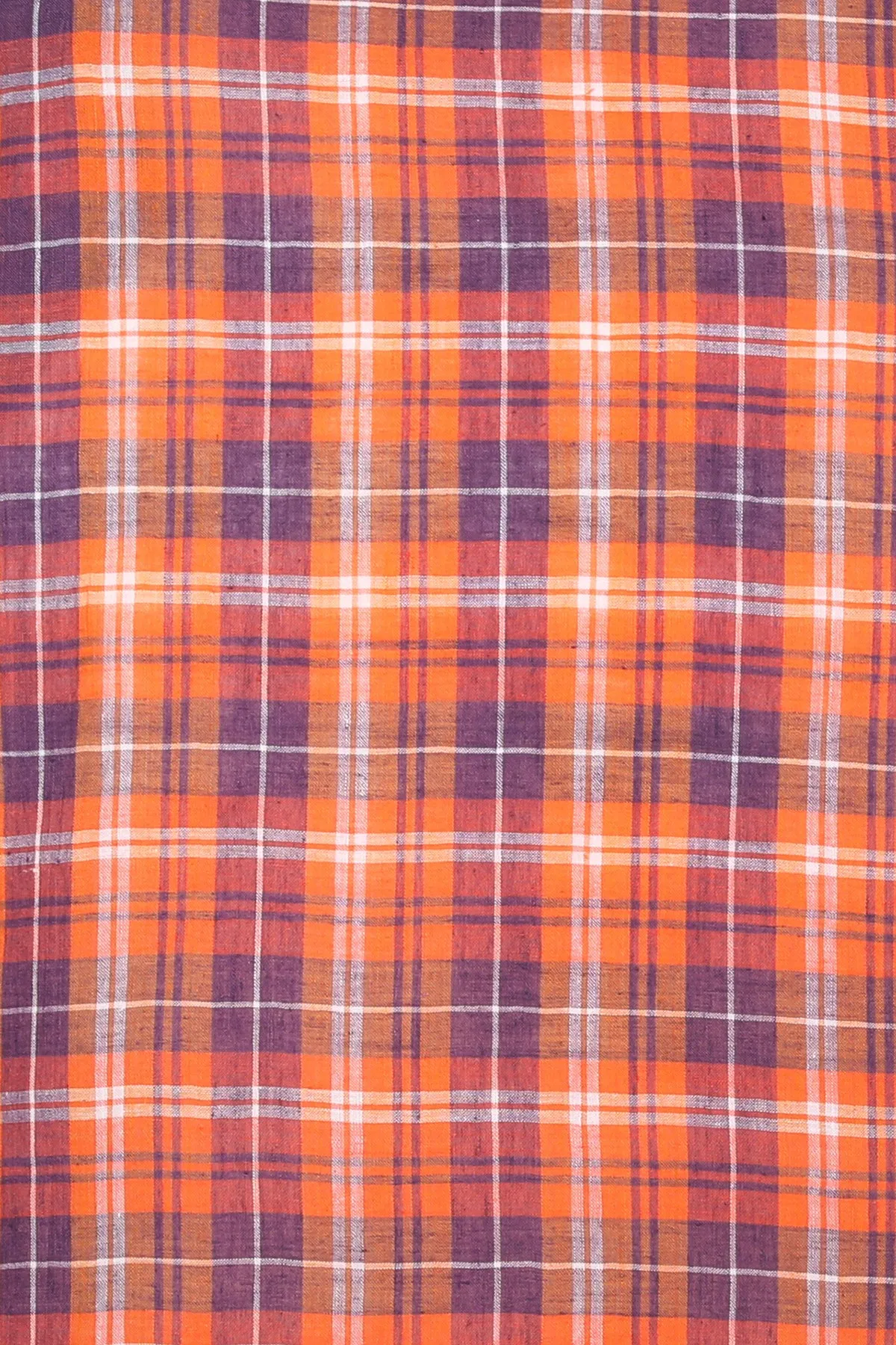 Booker Plaid Hand Loom Cotton Shirt