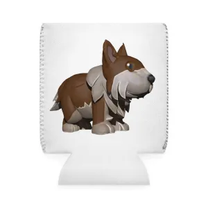 Brown Dog Can Cooler Sleeve