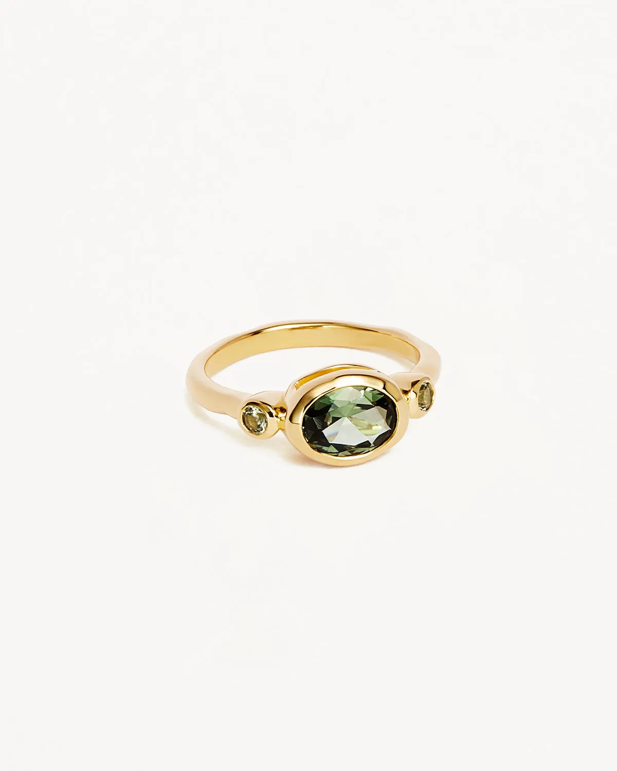 By Charlotte Radiant Soul Ring - Forest, Gold