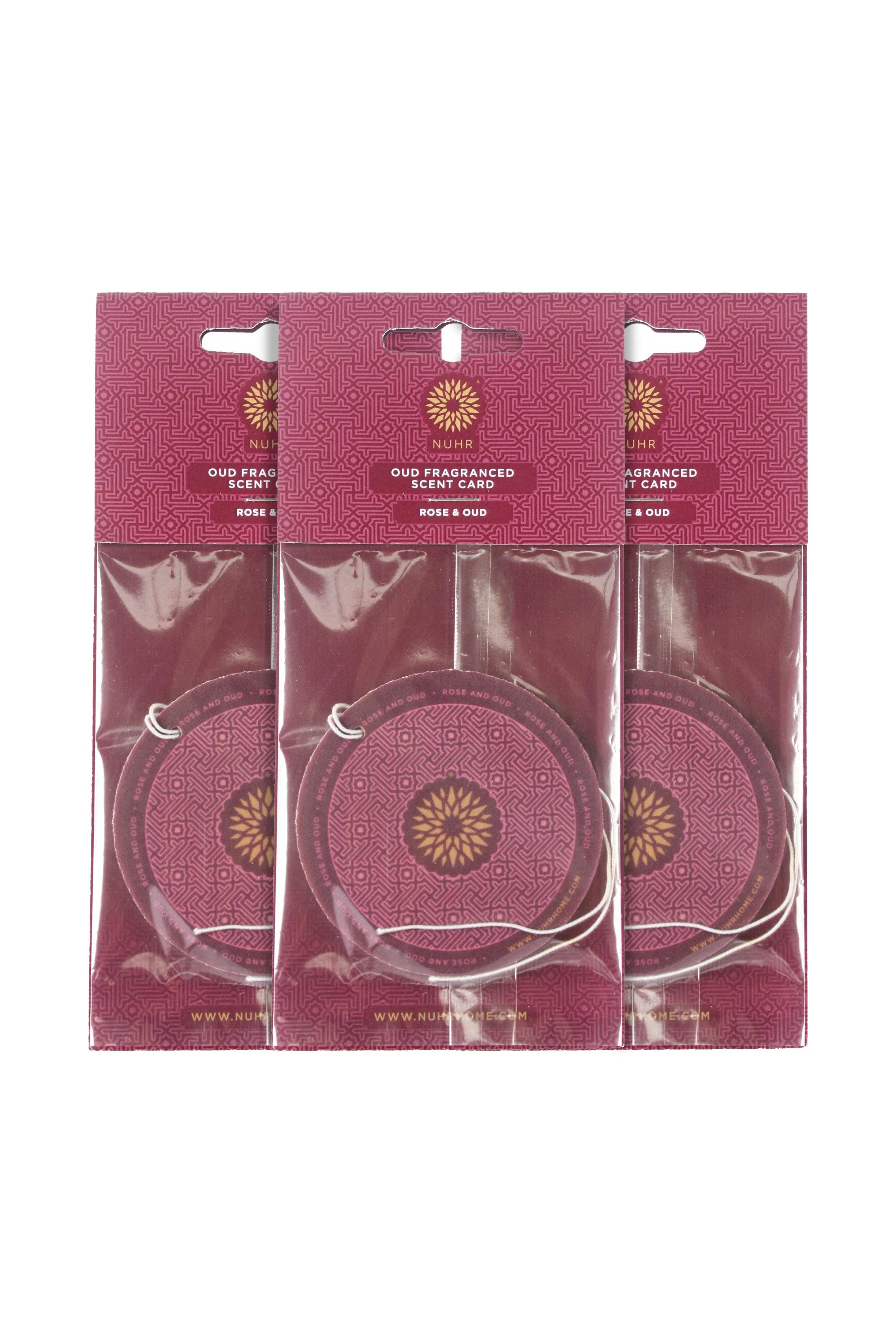 Car Air Freshener in Rose and Oud