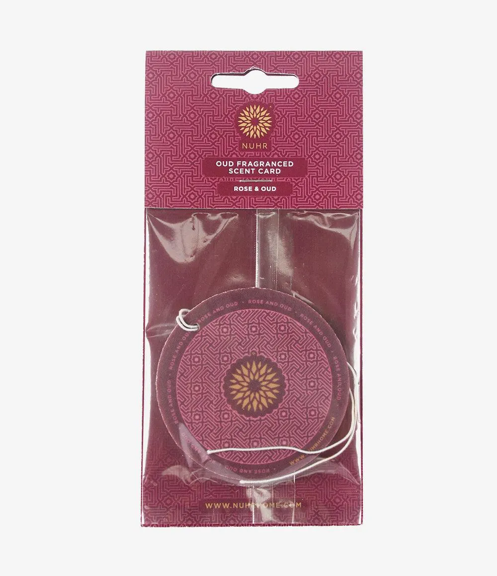 Car Air Freshener in Rose and Oud