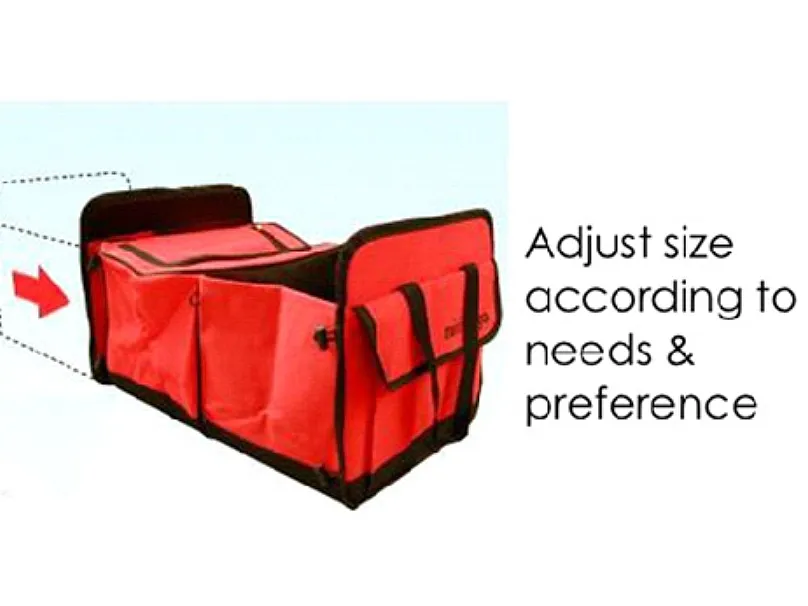 Car Storage Organizer With Cooler Compartment