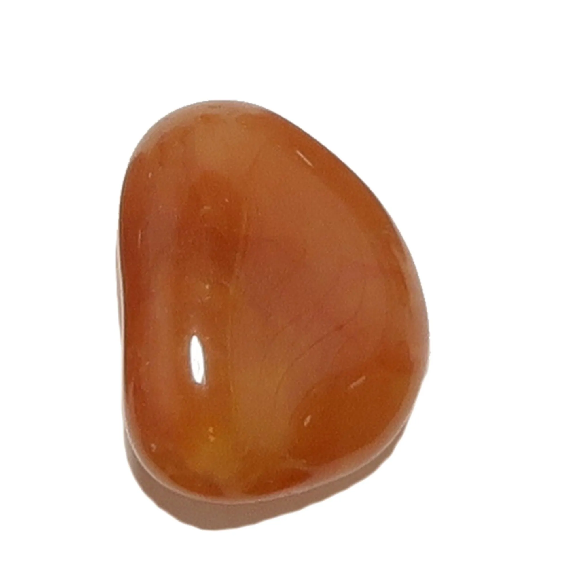 Carnelian Tumbled Stone Orange Crystal