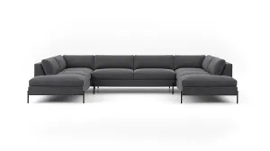 Catwalk U-Shaped Bumper Sectional (80" x 143" x 80")