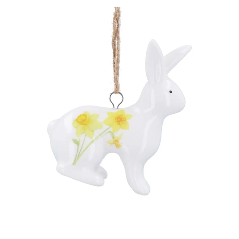 Ceramic Decoration - Daffodil Bunny