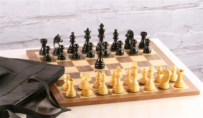 Champ Chess Set and Bag Combo