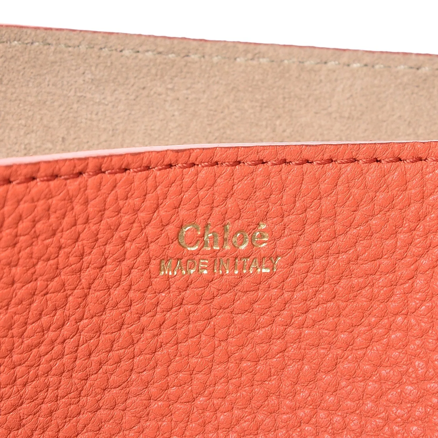 CHLOÉ GRAINED LAMBSKIN LEATHER MINI DREW SHOULDER BAG