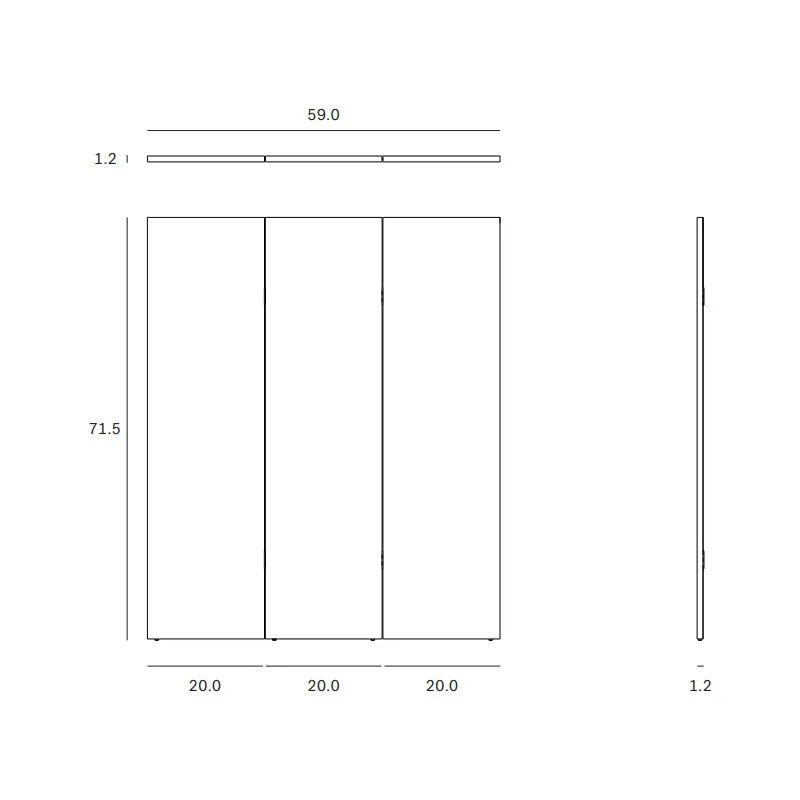 Chopped Room Divider