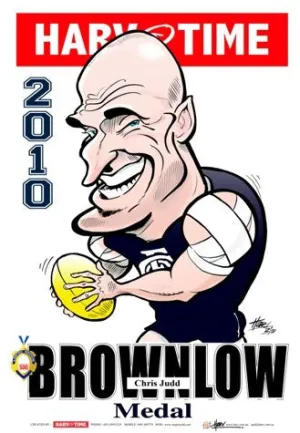 Chris Judd, 2010 Brownlow Medal, Harv Time Poster