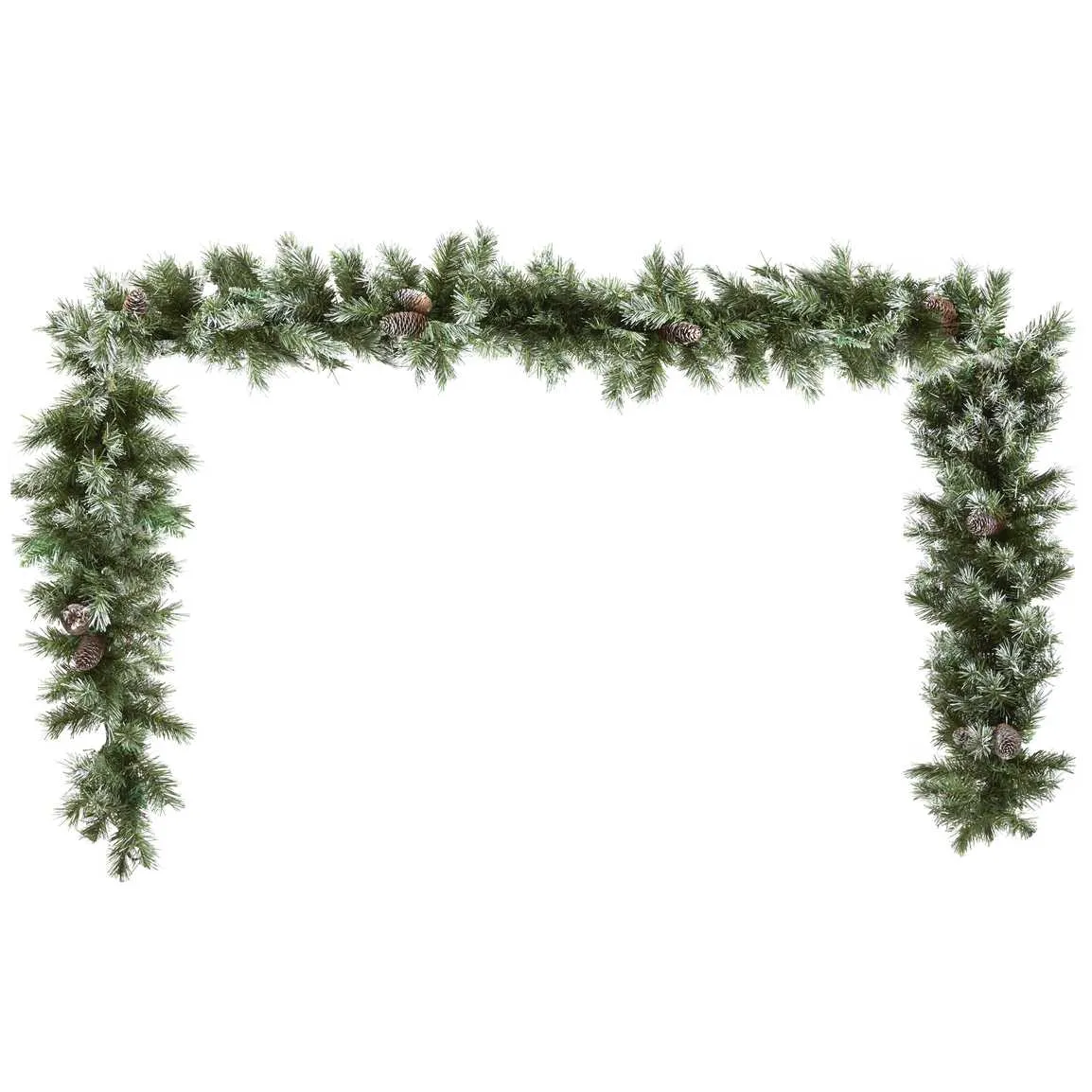 Christmas Foliage Mantlepiece Garland