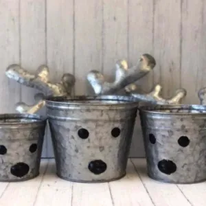 Christmas Reindeer Planters