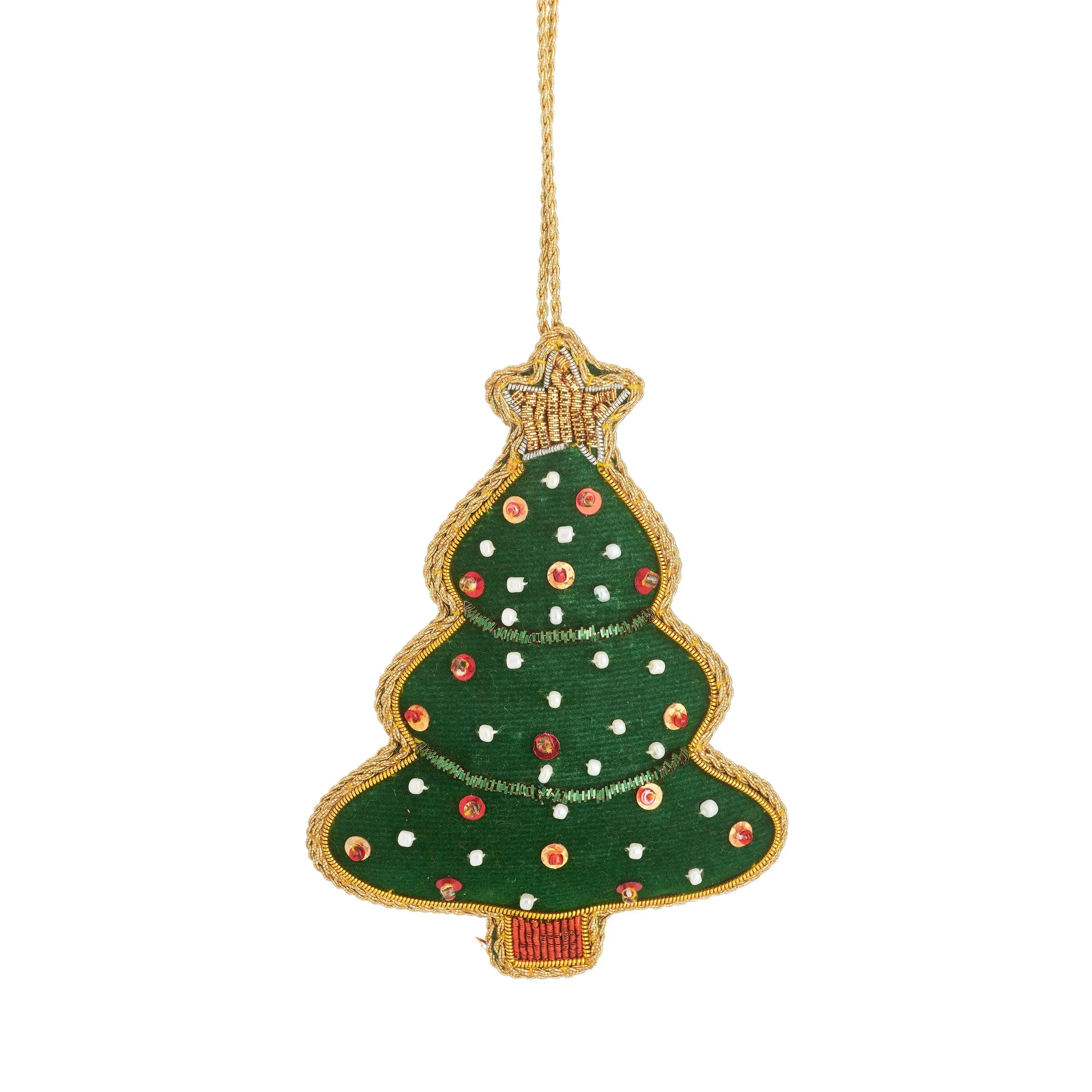 Christmas Tree Zari Decoration