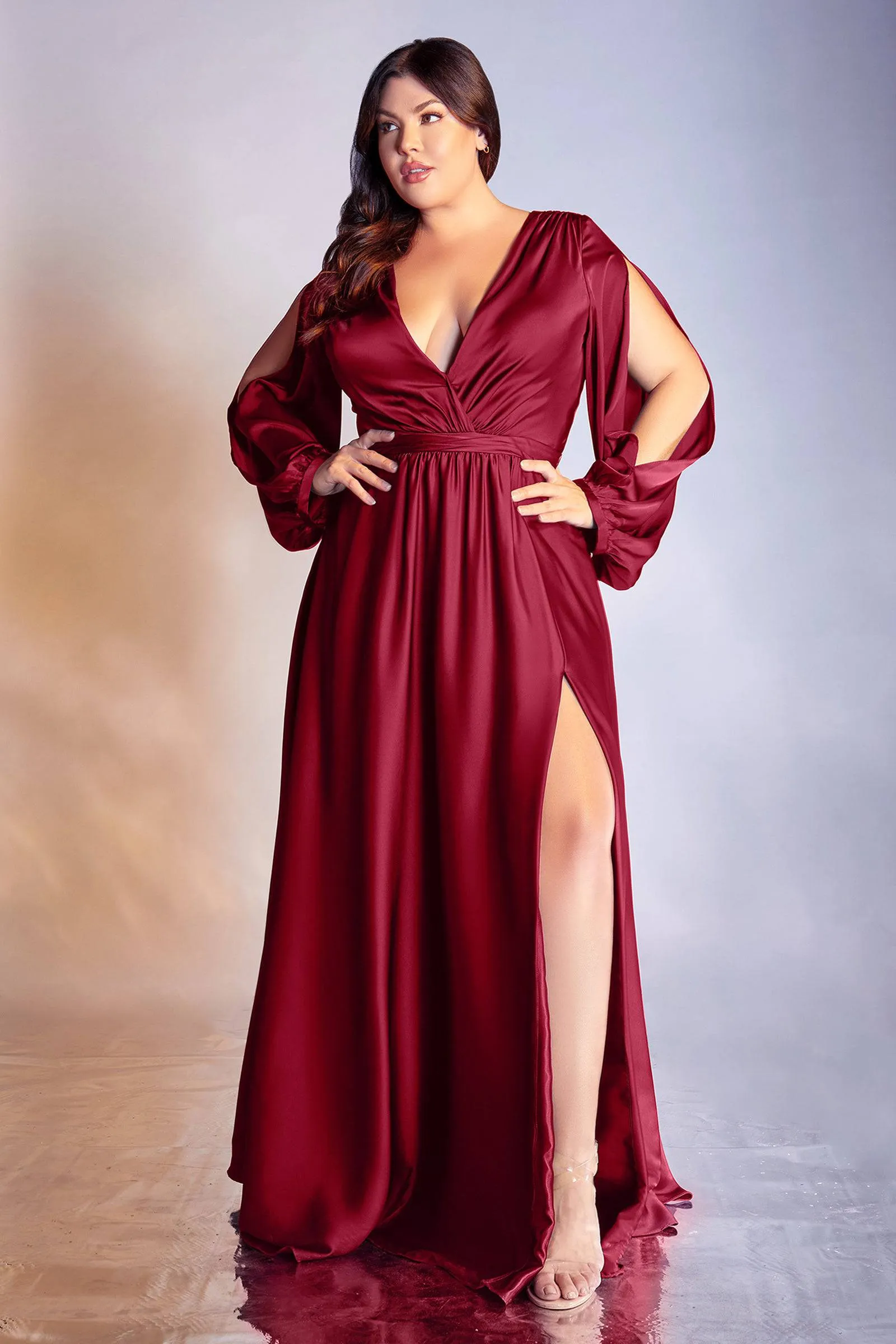 Cinderella Divine 7475C Long Sleeve Dress