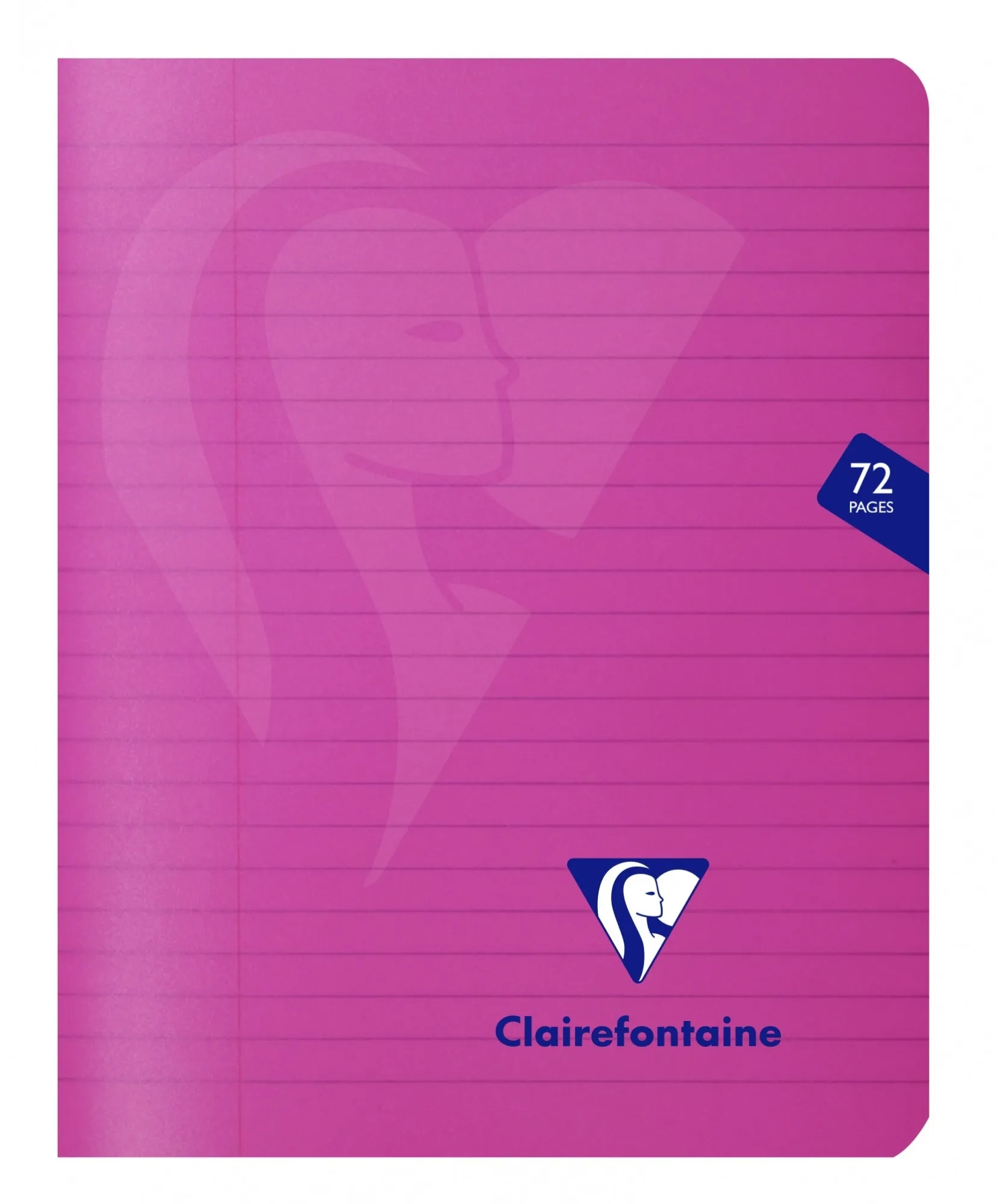 Clairefontaine #330363 Mimesys Lined with Margin Staplebound A5 Notebook (6.5 x 8.25) (Assorted)