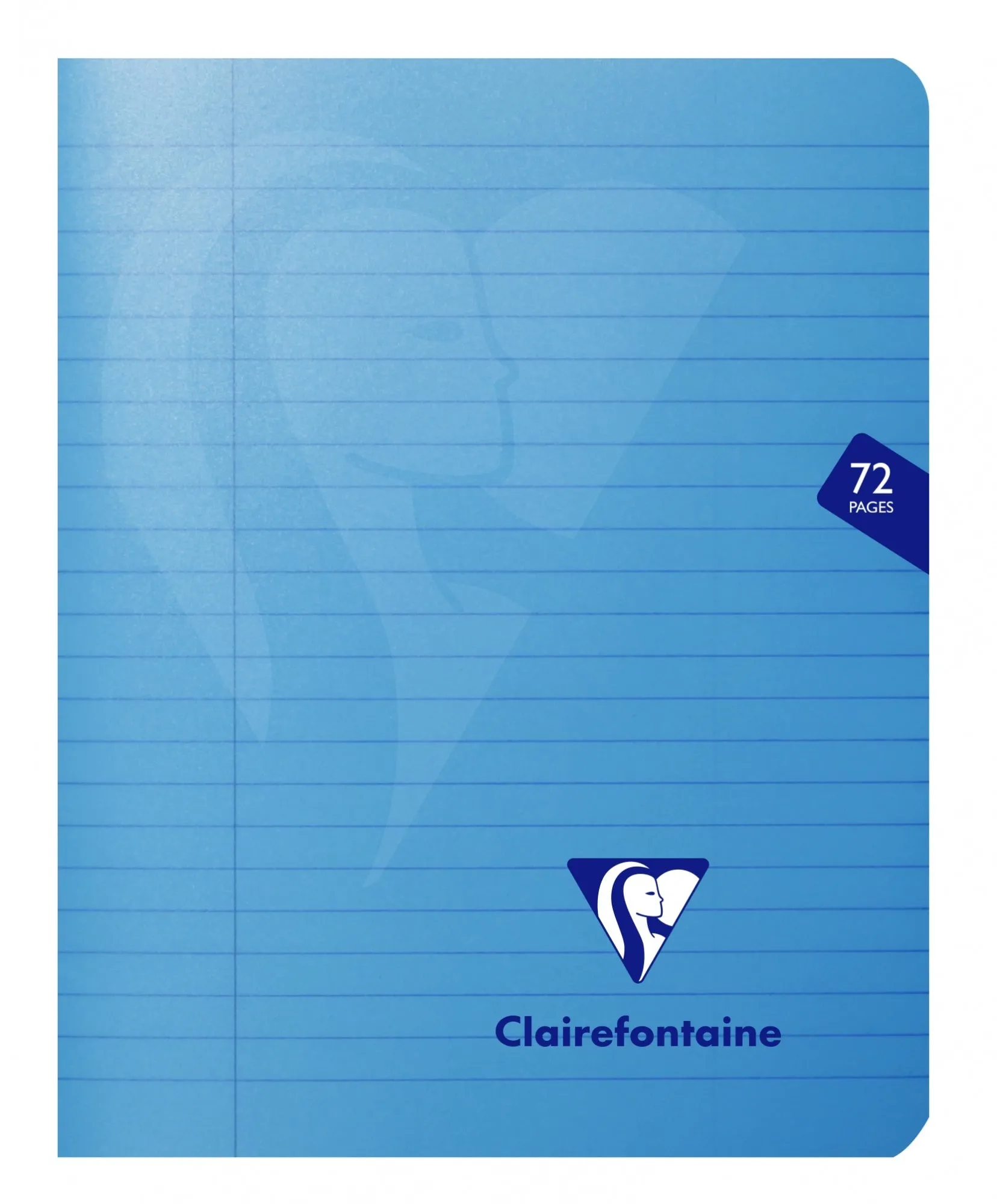 Clairefontaine #330363 Mimesys Lined with Margin Staplebound A5 Notebook (6.5 x 8.25) (Assorted)