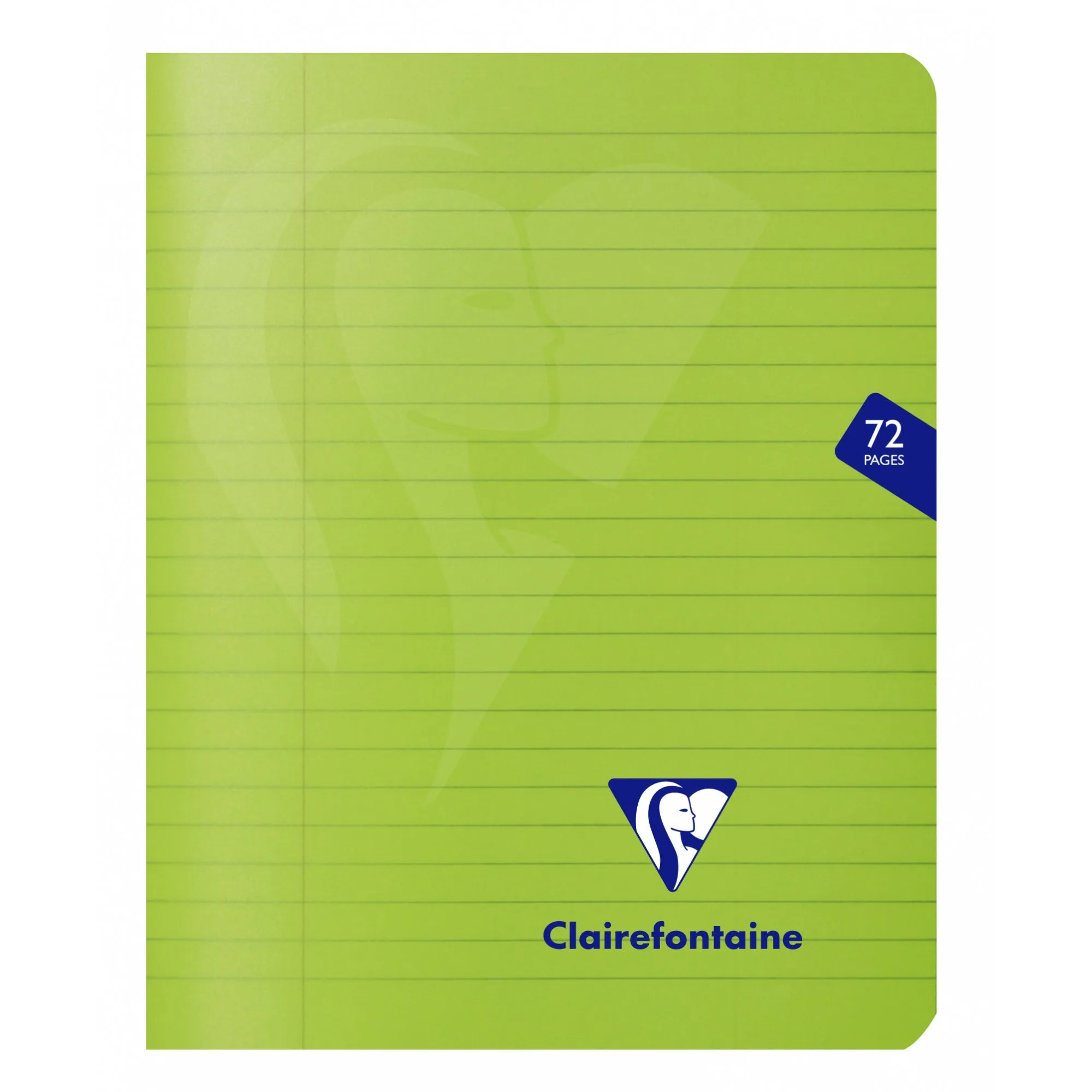 Clairefontaine #330363 Mimesys Lined with Margin Staplebound A5 Notebook (6.5 x 8.25) (Assorted)