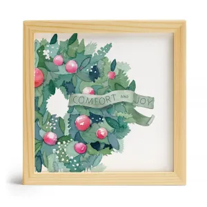 Comfort & Joy Wreath Little Print