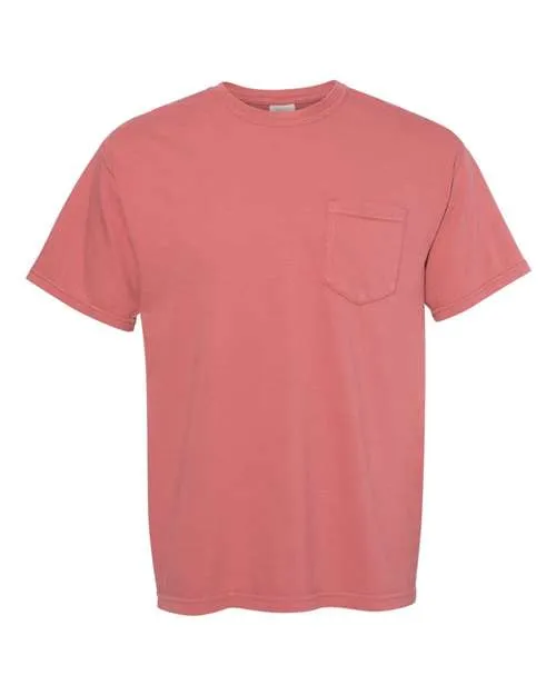 Comfort Colors Garment-Dyed Heavyweight Pocket T-Shirt 6030 Cumin