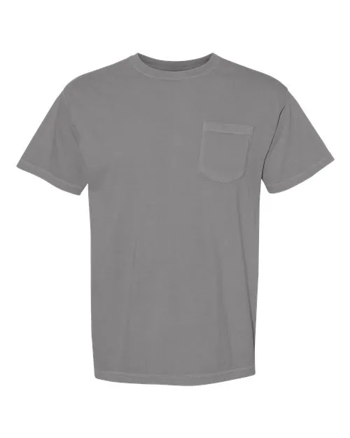 Comfort Colors Garment-Dyed Heavyweight Pocket T-Shirt 6030 Grass