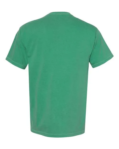 Comfort Colors Garment-Dyed Heavyweight Pocket T-Shirt 6030 Grass