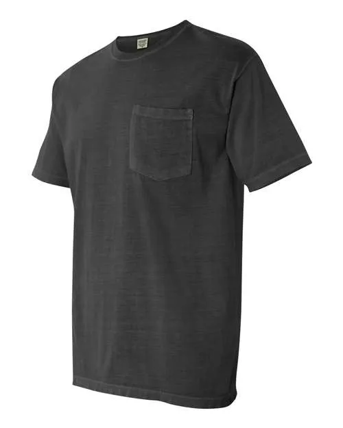 Comfort Colors Garment-Dyed Heavyweight Pocket T-Shirt 6030 Pepper