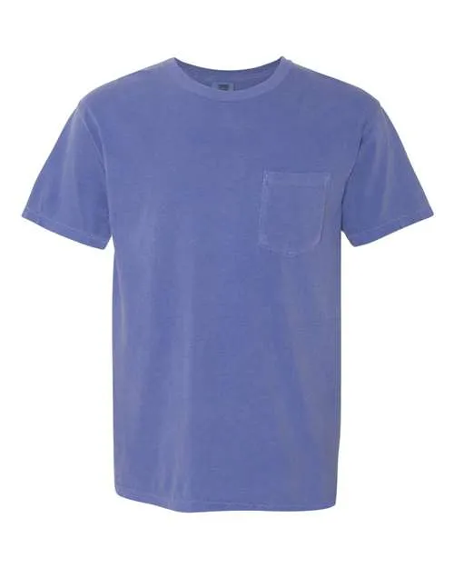 Comfort Colors Garment-Dyed Heavyweight Pocket T-Shirt 6030 Pepper