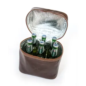 Corporate BrewSki Leather Cooler Bag