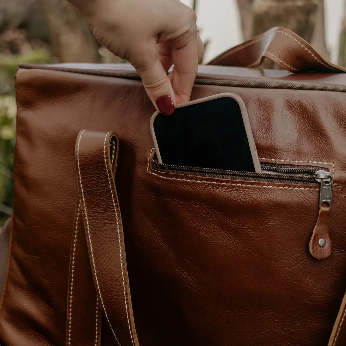 Corporate Caddy Cooler Leather