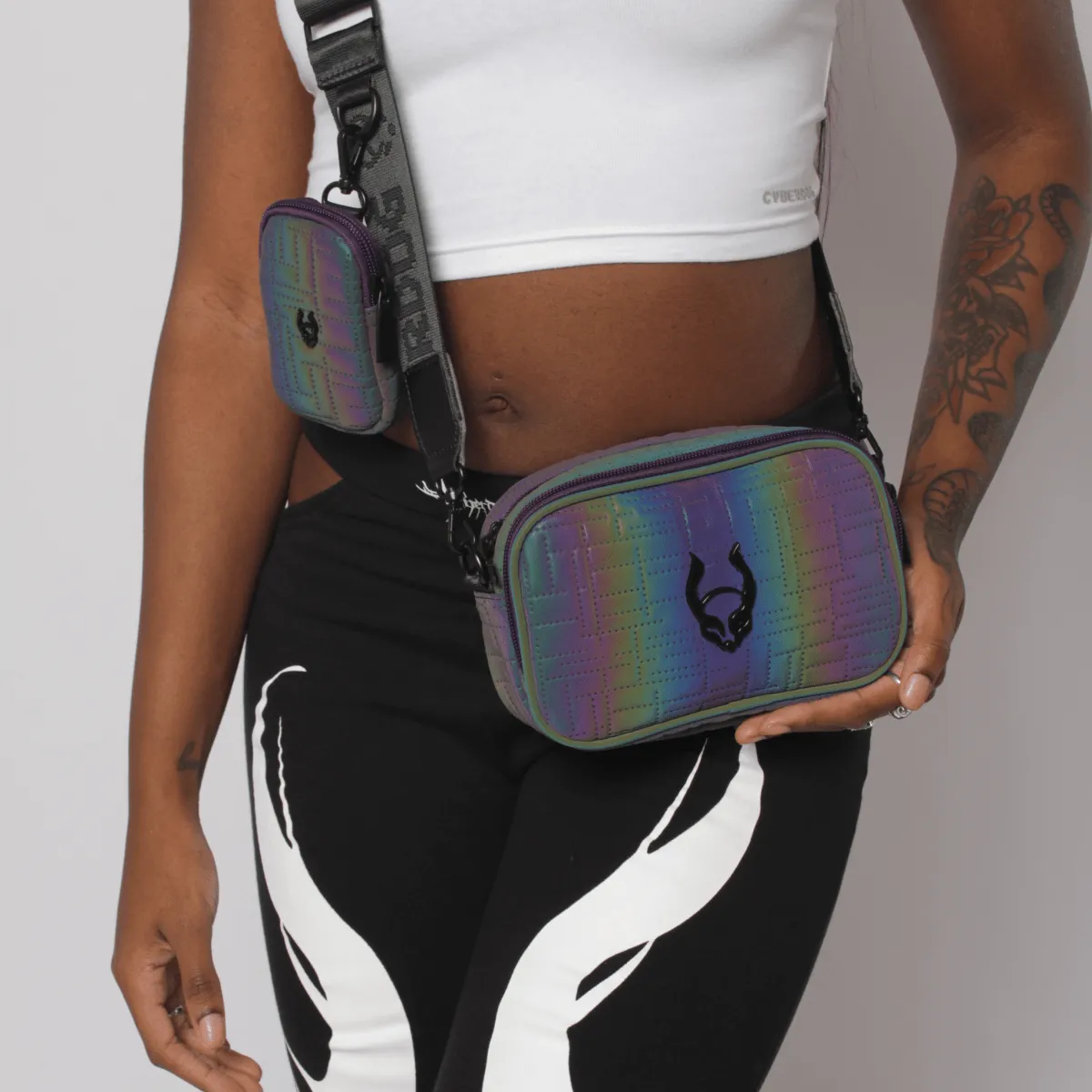 CROSS BODY BAG WITH POUCH