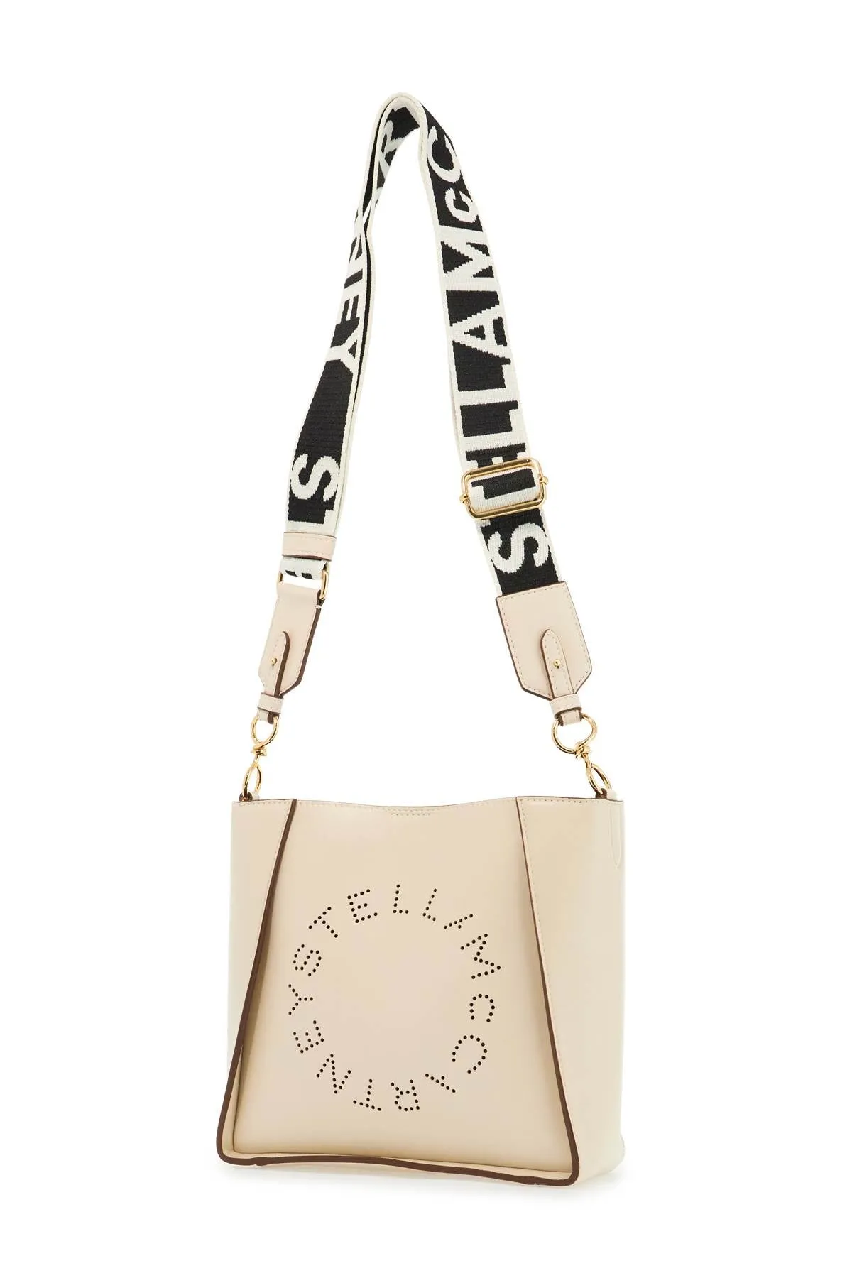 CROSSBODY BAG WITH PERFORATED STELLA LOGO