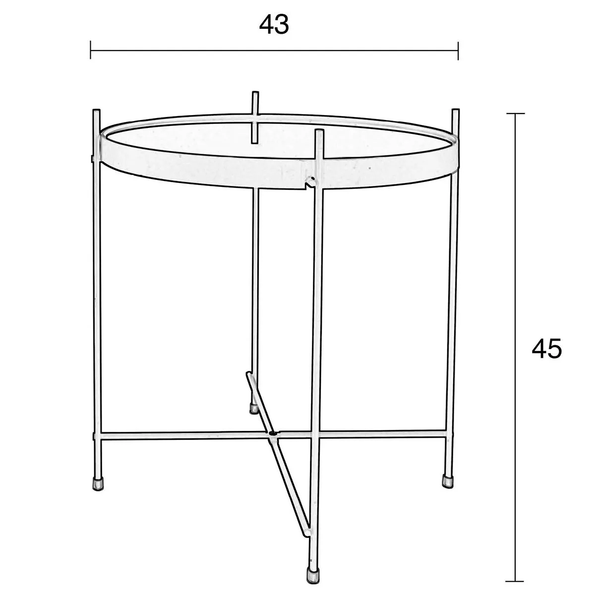 Cupid Side Table