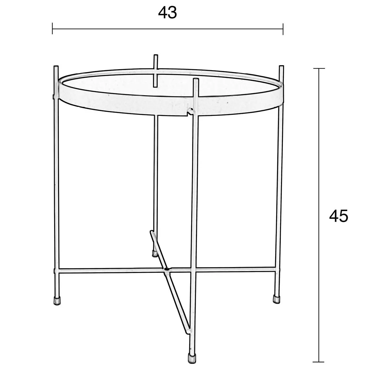 Cupid Side Table