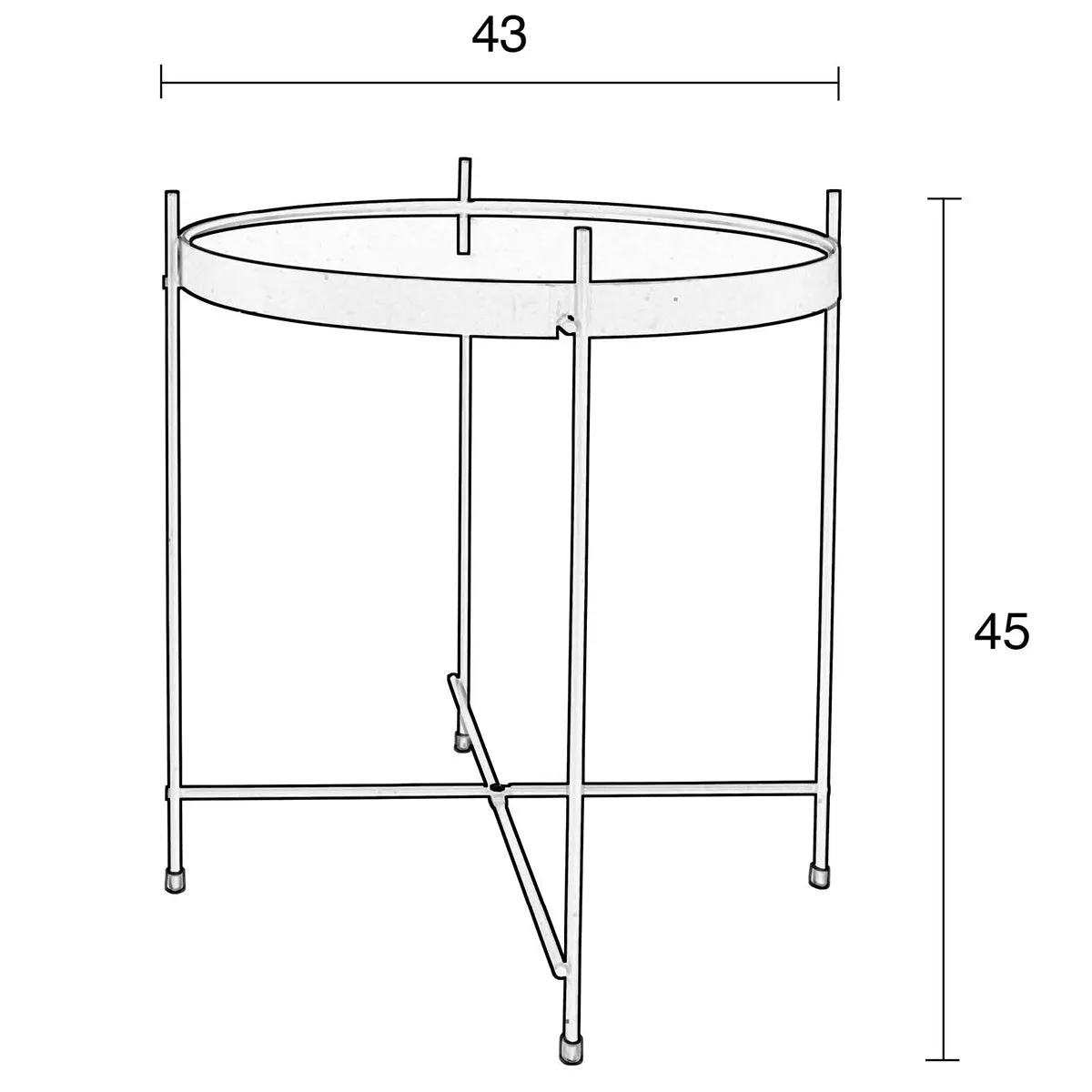 Cupid Side Table